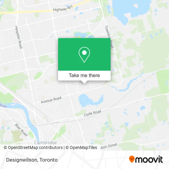 Designwilson map