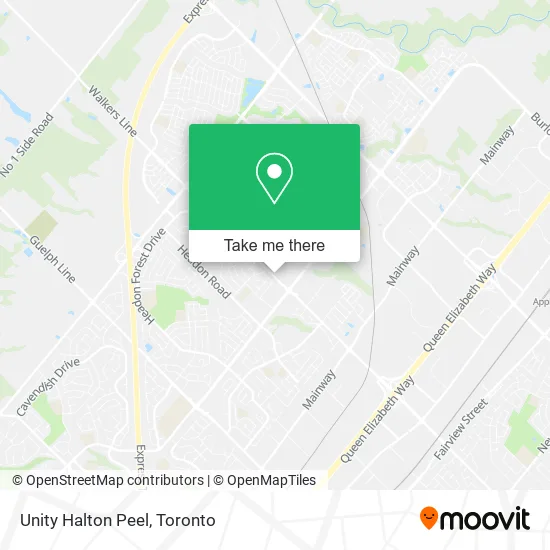 Unity Halton Peel map