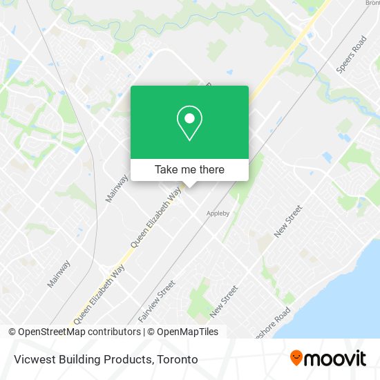 Vicwest Building Products map