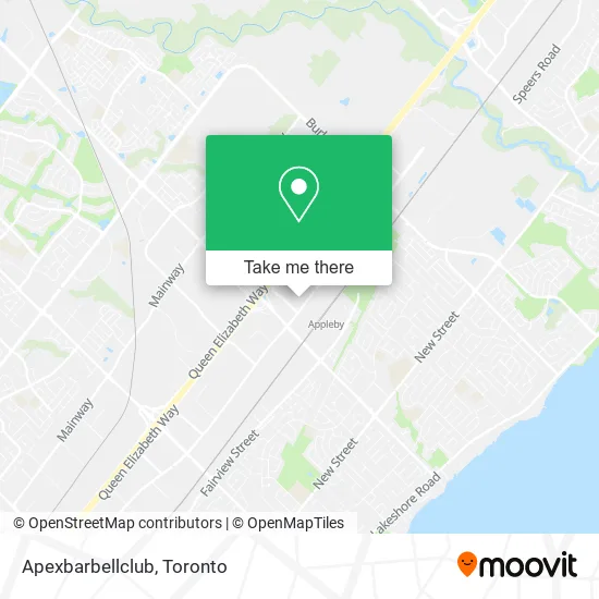 Apexbarbellclub map