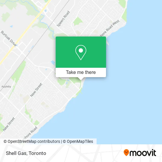 Shell Gas map