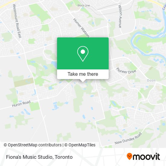 Fiona's Music Studio map