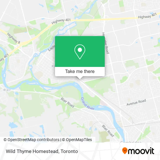 Wild Thyme Homestead map