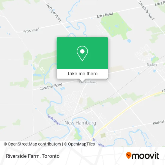 Riverside Farm map