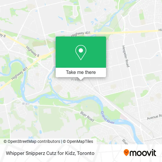 Whipper Snipperz Cutz for Kidz map