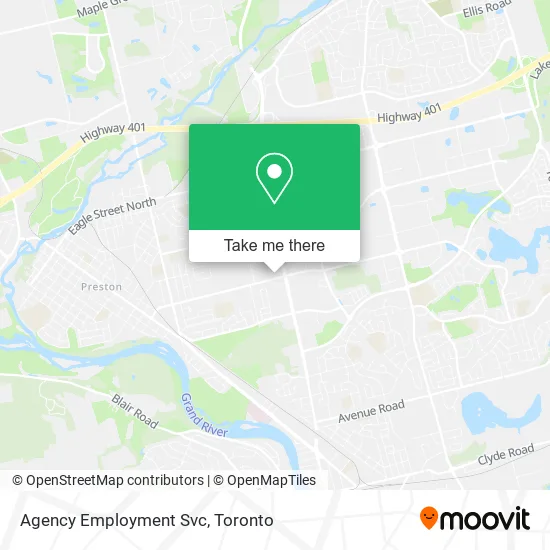 Agency Employment Svc map