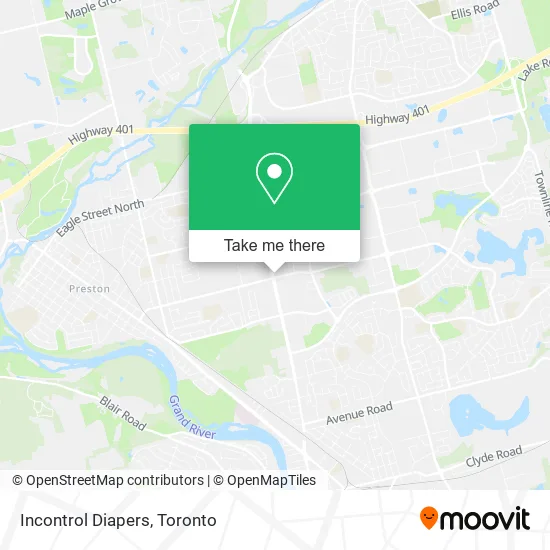 Incontrol Diapers map
