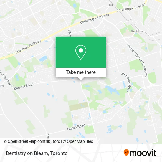 Dentistry on Bleam map