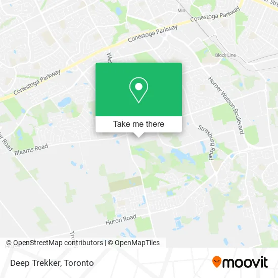 Deep Trekker map