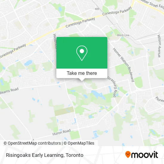 Risingoaks Early Learning map