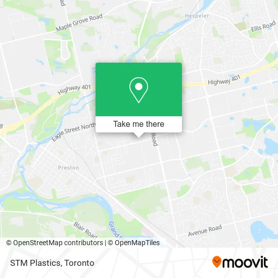 STM Plastics map