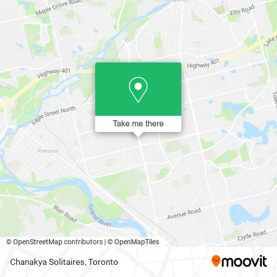 Chanakya Solitaires map