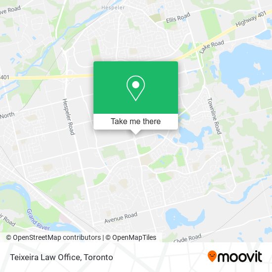 Teixeira Law Office map