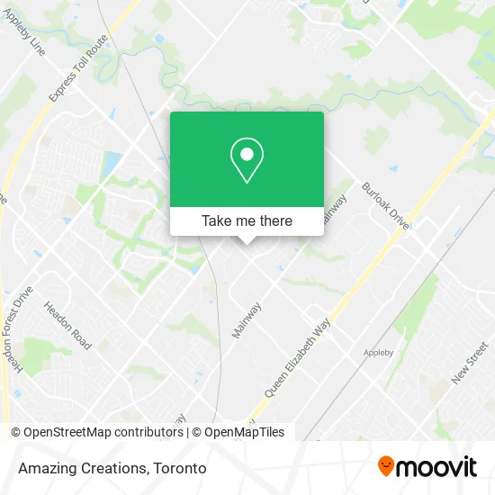 Amazing Creations map