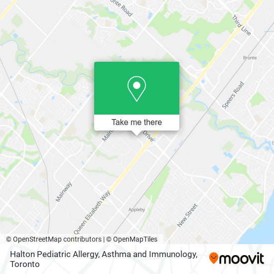 Halton Pediatric Allergy, Asthma and Immunology map