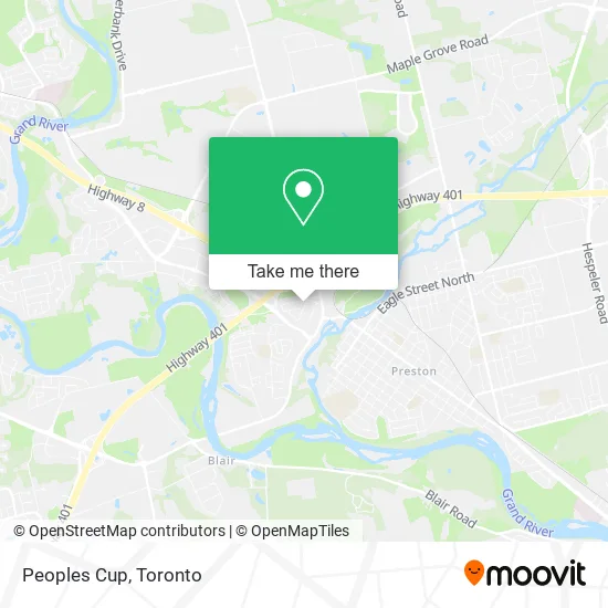 Peoples Cup map