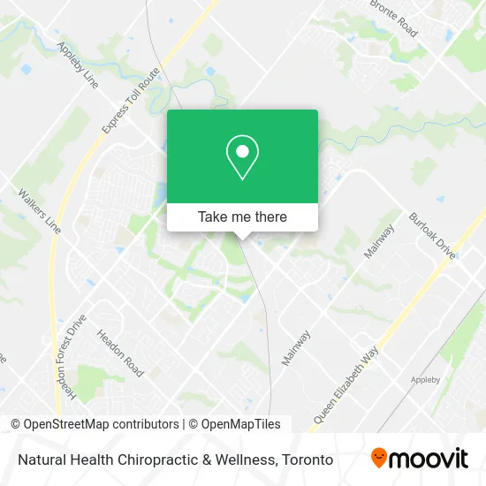 Natural Health Chiropractic & Wellness map