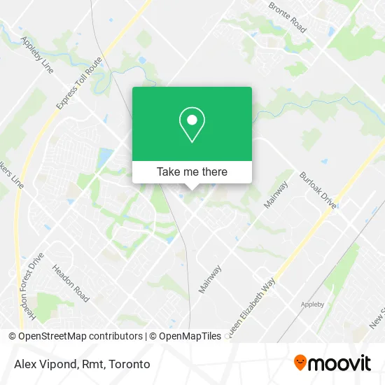 Alex Vipond, Rmt map