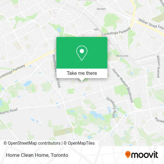 Home Clean Home map