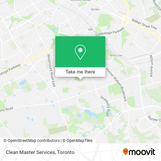 Clean Master Services map