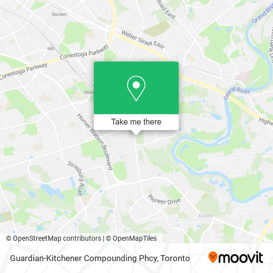 Guardian-Kitchener Compounding Phcy map