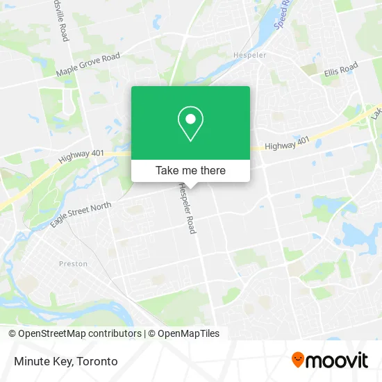 Minute Key map