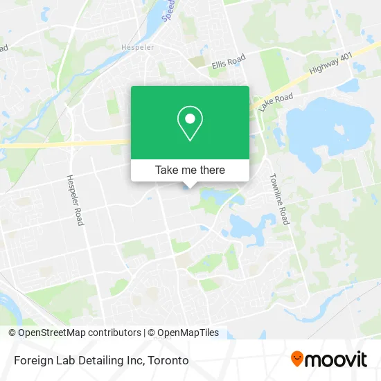Foreign Lab Detailing Inc map