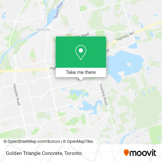 Golden Triangle Concrete map