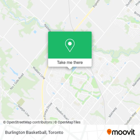 Burlington Basketball plan