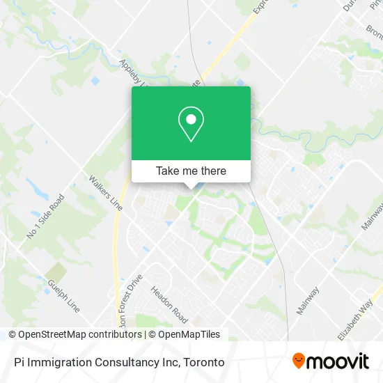 Pi Immigration Consultancy Inc map
