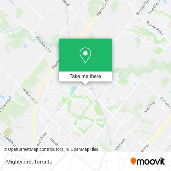 Mightybird map