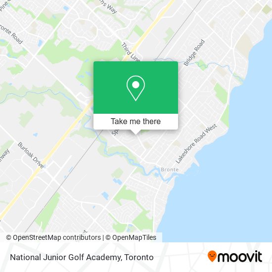 National Junior Golf Academy map