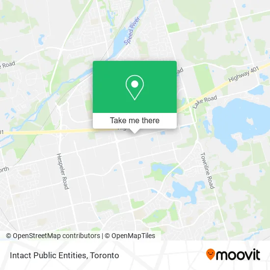 Intact Public Entities map