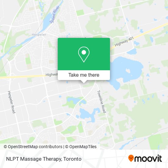 NLPT Massage Therapy map