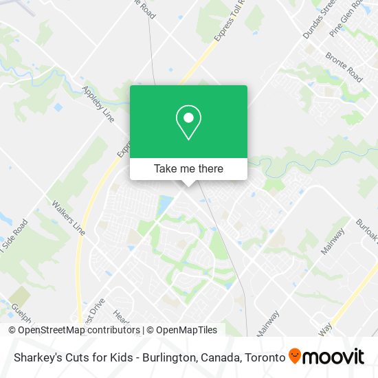 Sharkey's Cuts for Kids - Burlington, Canada plan