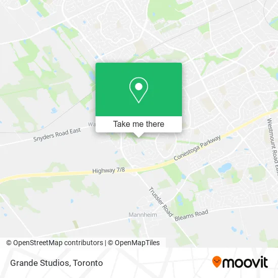 Grande Studios map