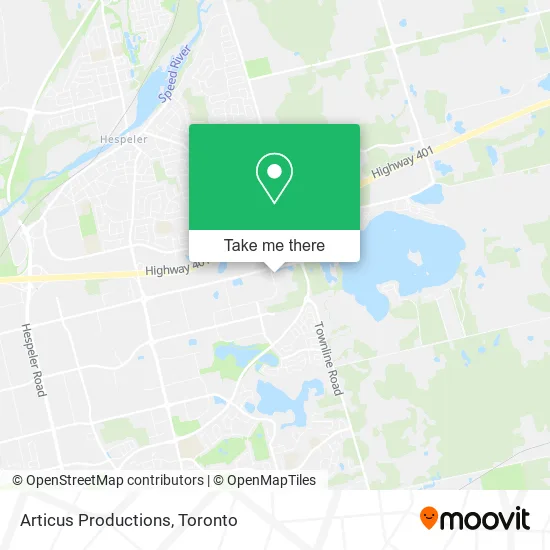 Articus Productions map