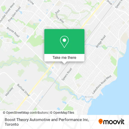 Boost Theory Automotive and Performance Inc map