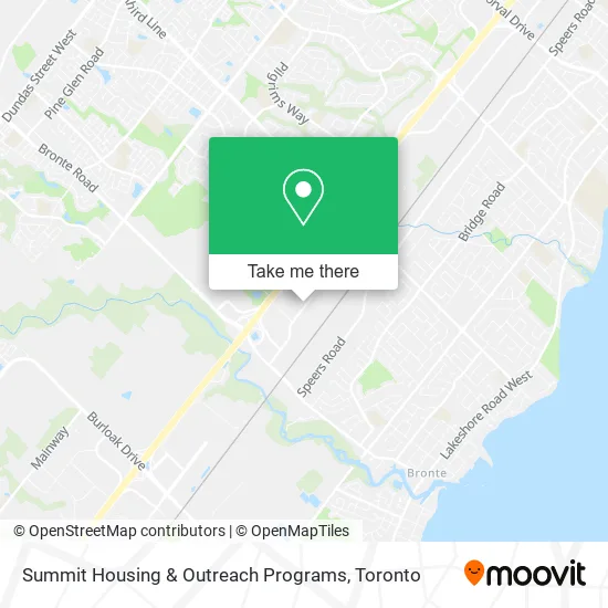 Summit Housing & Outreach Programs map