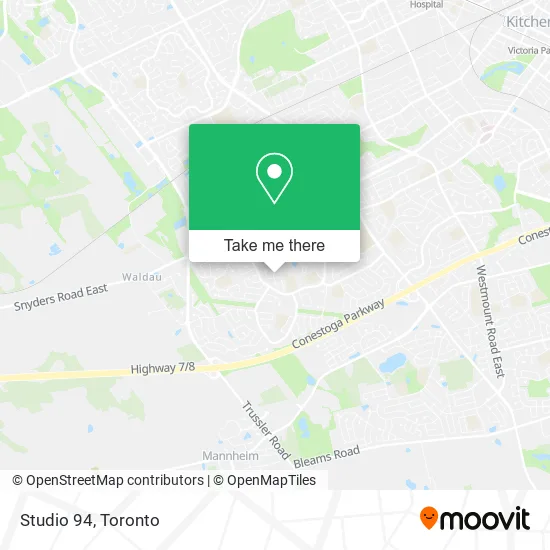 Studio 94 map