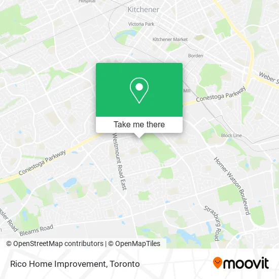 Rico Home Improvement map