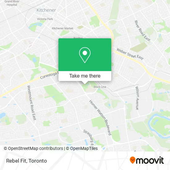 Rebel Fit map