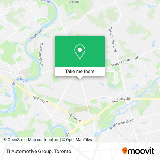 TI Automotive Group map