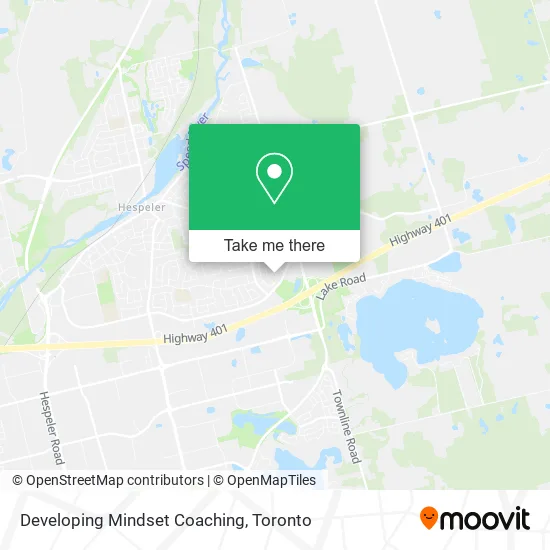Developing Mindset Coaching map