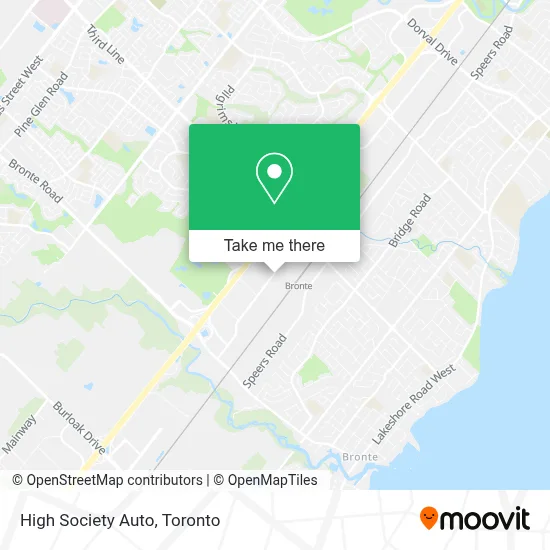 High Society Auto map