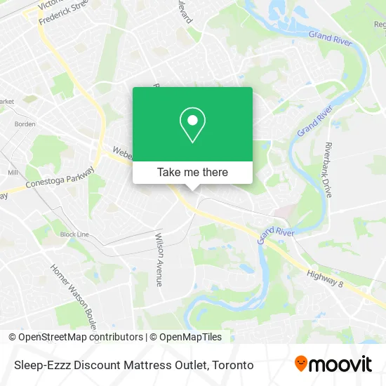 Sleep-Ezzz Discount Mattress Outlet map
