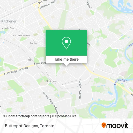 Butterpot Designs map