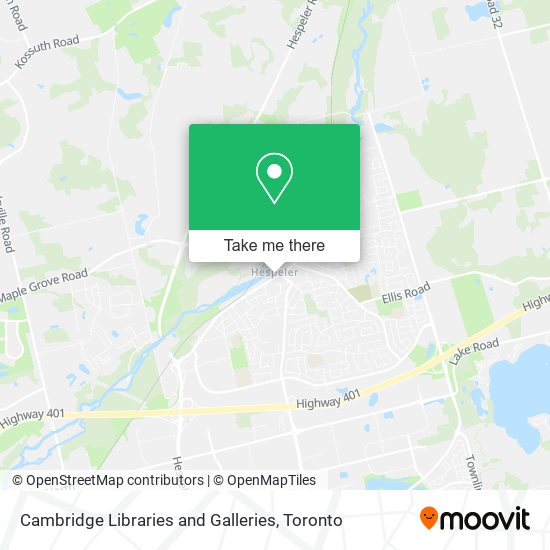Cambridge Libraries and Galleries plan