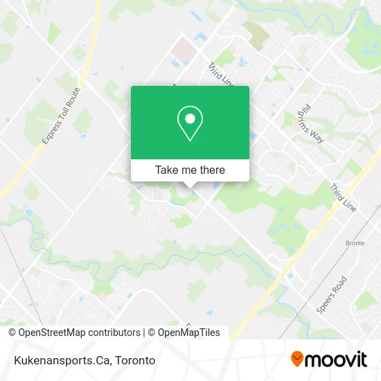 Kukenansports.Ca map