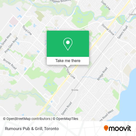 Rumours Pub & Grill map